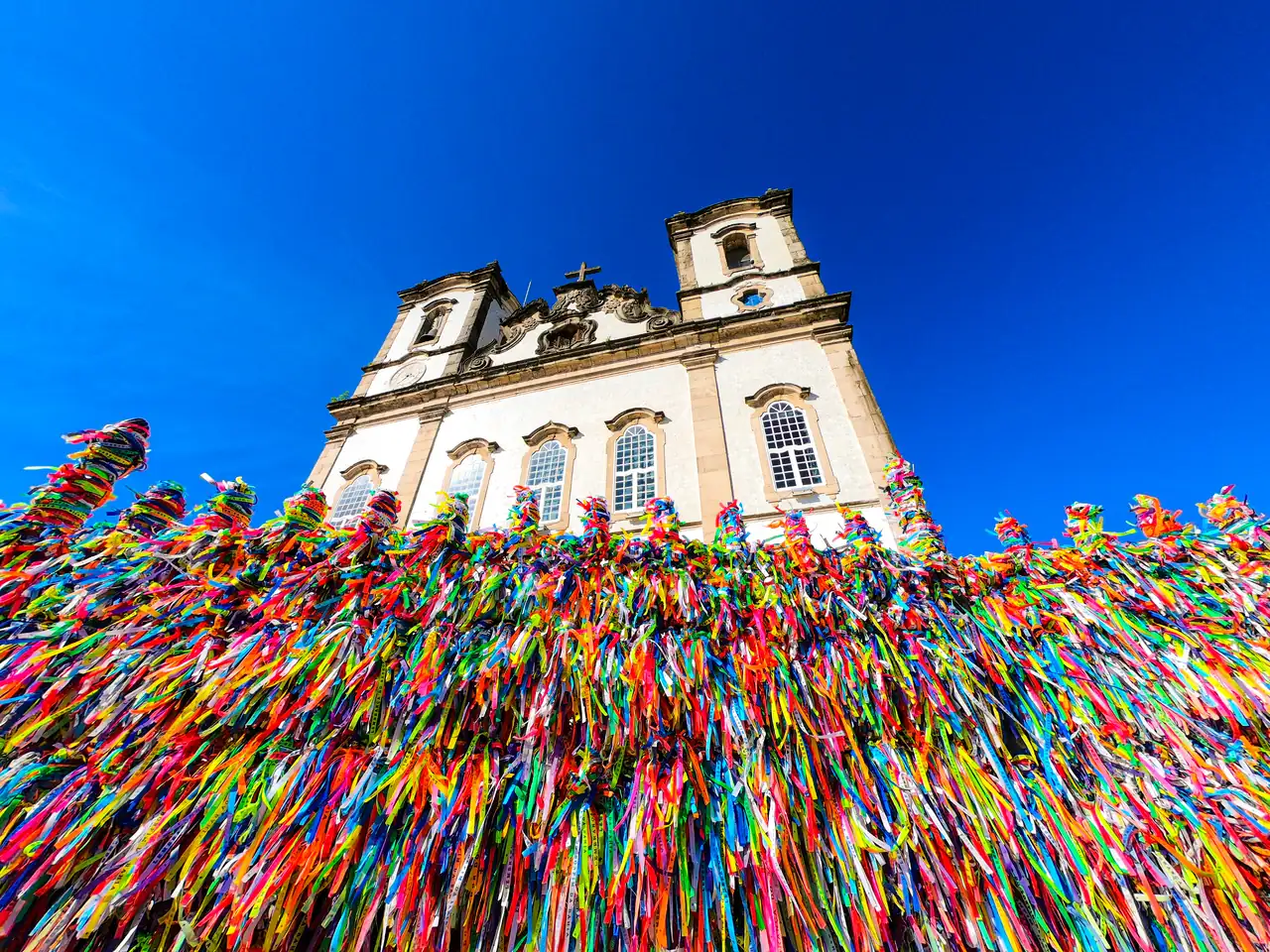 Fitinhas at Igreja do Bonfim in Salvador